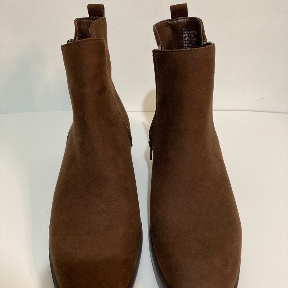 Just Fab Brown Boots Size 8.5 - Picture 3 of 7